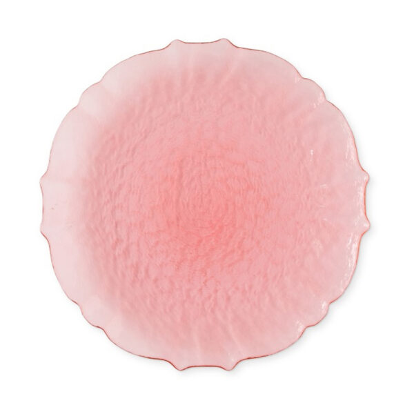 Scallop Glass Charger