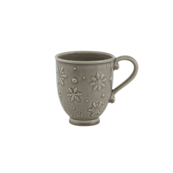 Snowflakes Mug Anthracite